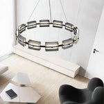 Light Luxury Geometric Chandelier