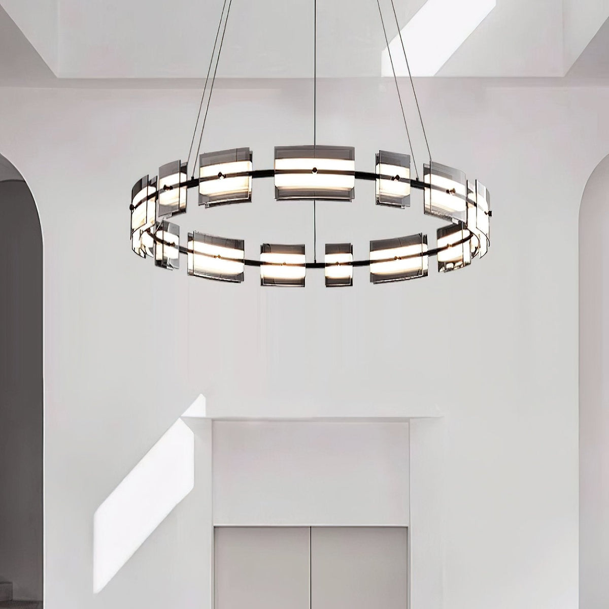 Light Luxury Geometric Chandelier