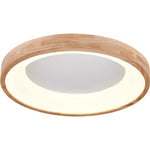 Ligna Square LED Ceiling Light in Wood and Acrylic