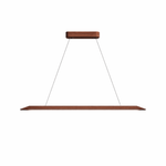 Lignis Linear Wood LED Pendant Light for Dining Room and Kitchen Island