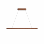 Lignis Linear Wood LED Pendant Light for Dining Room and Kitchen Island