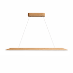 Lignis Linear Wood LED Pendant Light for Dining Room and Kitchen Island