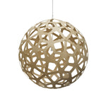 Ligno Sculptural Wood Pendant Light for Dining and Living Spaces