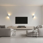 Lila Wall Sconce – Modern Ribbon LED Wall Light in Black & Gold