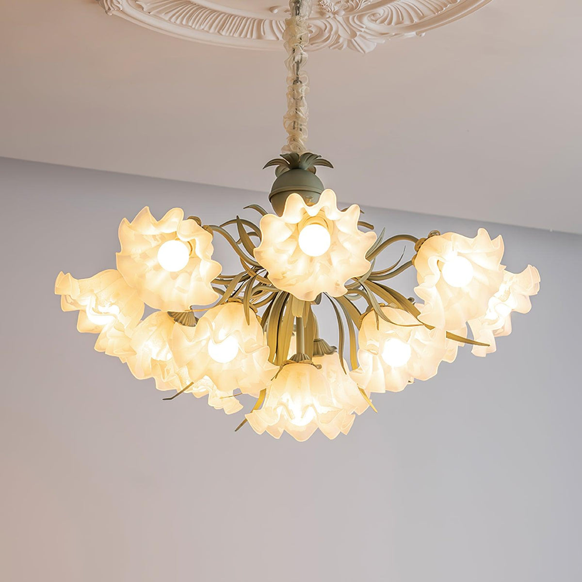 Lily Of The Valley Flower Chandelier