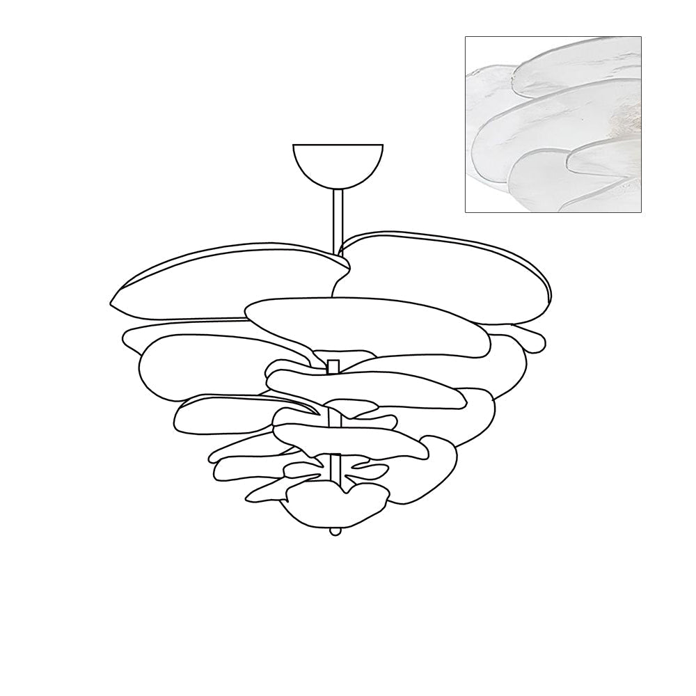 lotus-leaf-layered-glass-chandelier