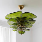 lotus-leaf-layered-glass-chandelier