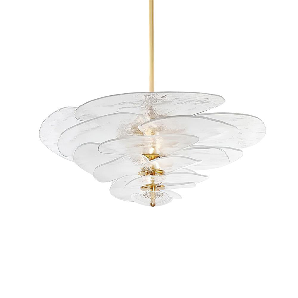 lotus-leaf-layered-glass-chandelier