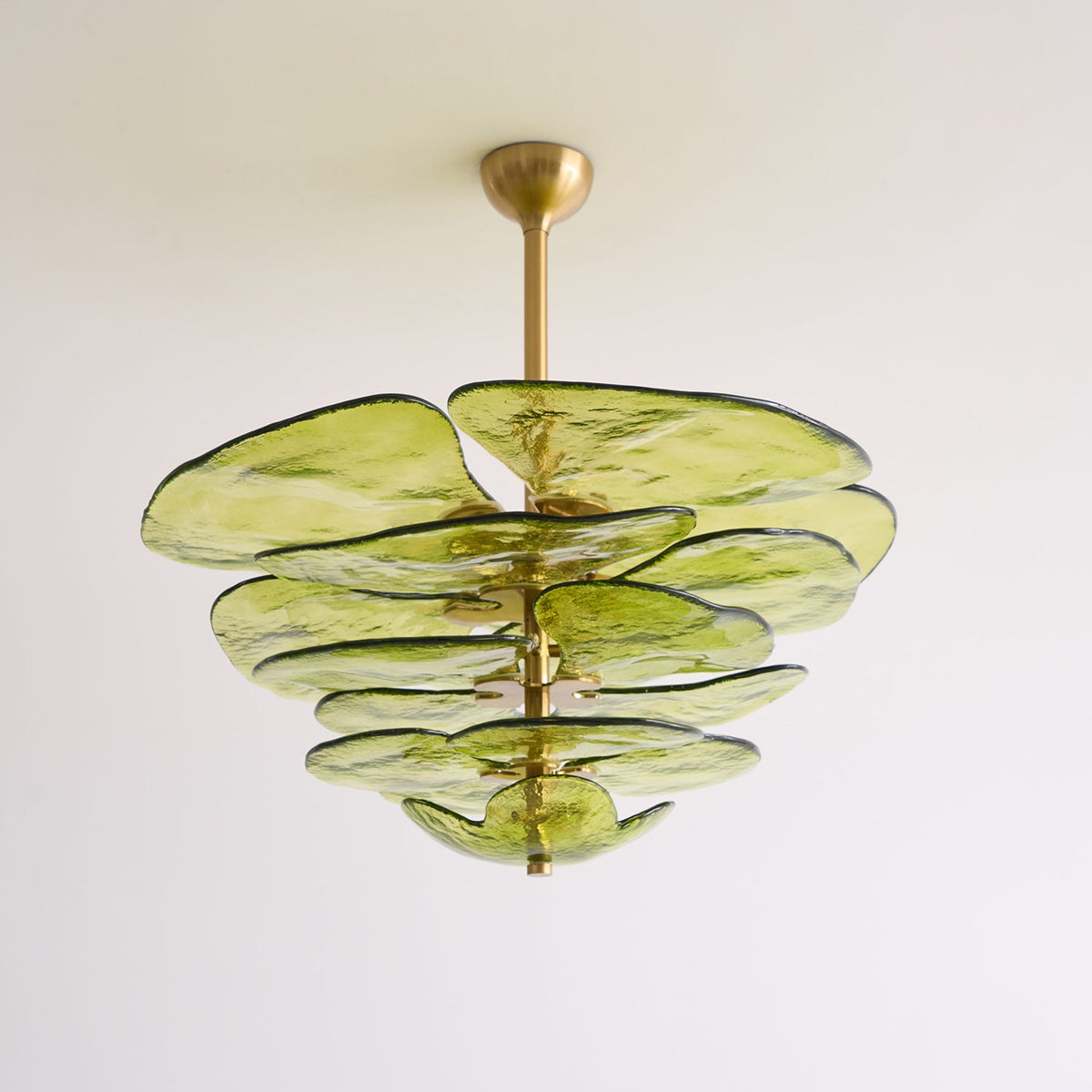 lotus-leaf-layered-glass-chandelier