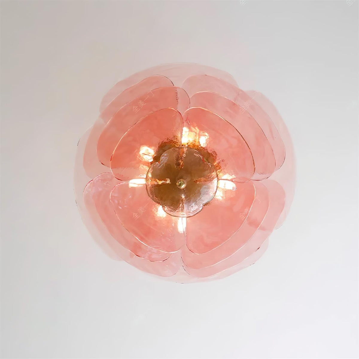 lotus-leaf-layered-glass-chandelier