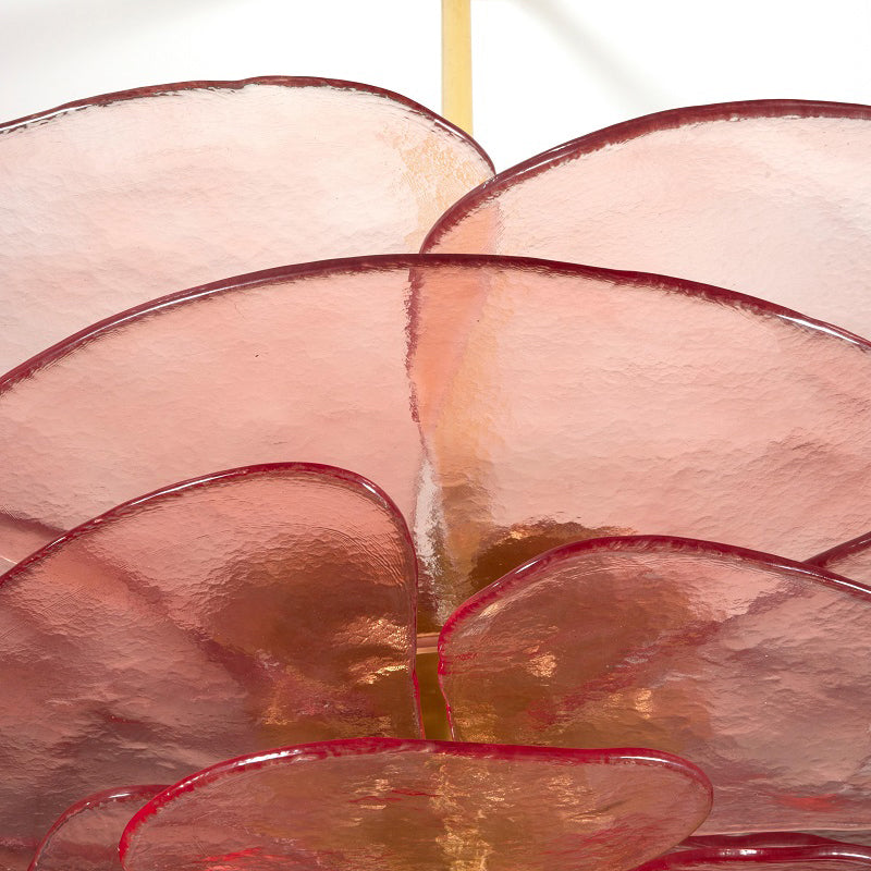 lotus-leaf-layered-glass-chandelier