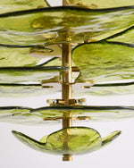 lotus-leaf-layered-glass-chandelier