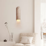 Lina Travertine Wall Sconce – Sculptural Stone Lighting for Modern Interiors