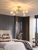 Lindby Crystal Ceiling Light