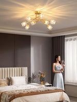 Lindby Crystal Ceiling Light