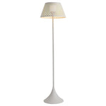 Callum Woven Solar Floor Lamp – Artisan Outdoor LED Lighting