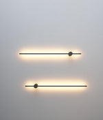 Linear LED Rechargeable Wall Sconce – Modern Minimalist Ambient Lighting