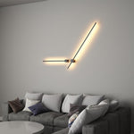 Linear LED Rechargeable Wall Sconce – Modern Minimalist Ambient Lighting