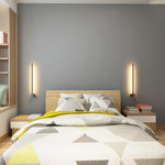 Linear LED Rechargeable Wall Sconce – Modern Minimalist Ambient Lighting