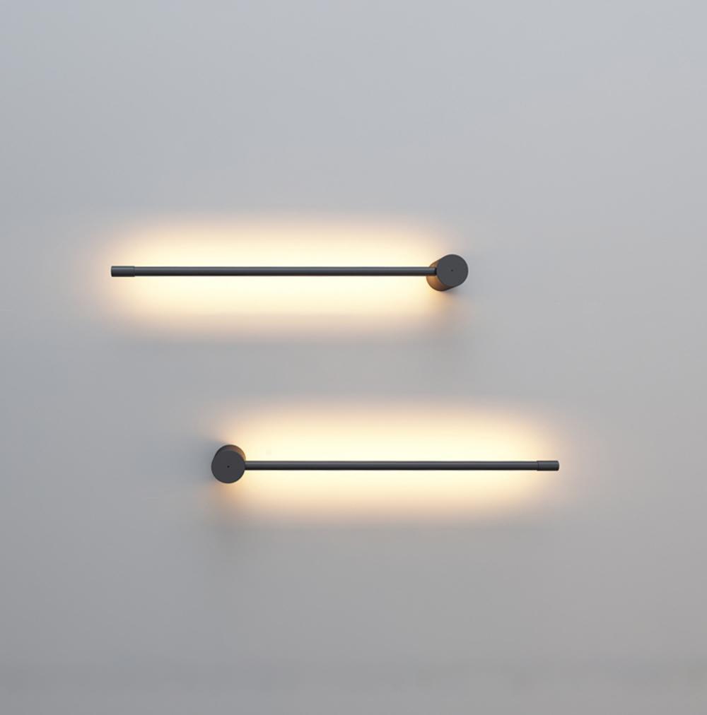 Linear LED Rechargeable Wall Sconce – Modern Minimalist Ambient Lighting