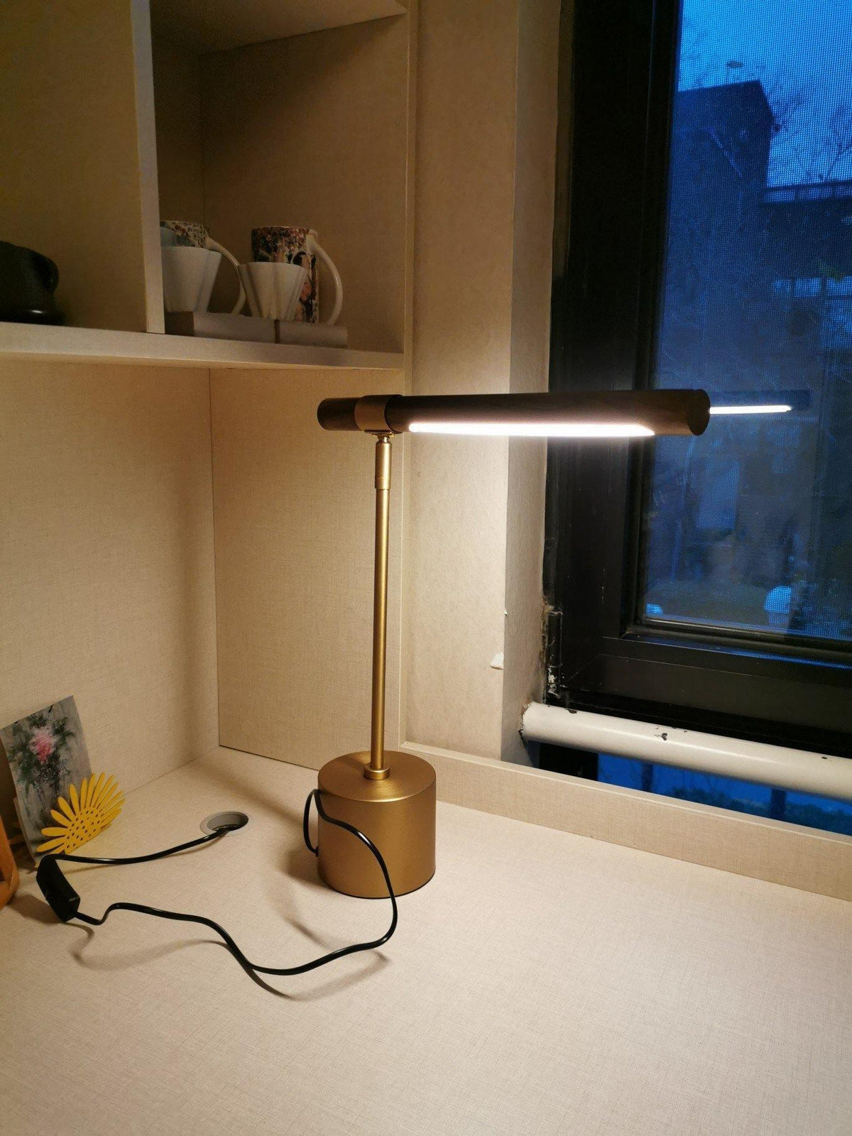Linear Wood Led Task Light