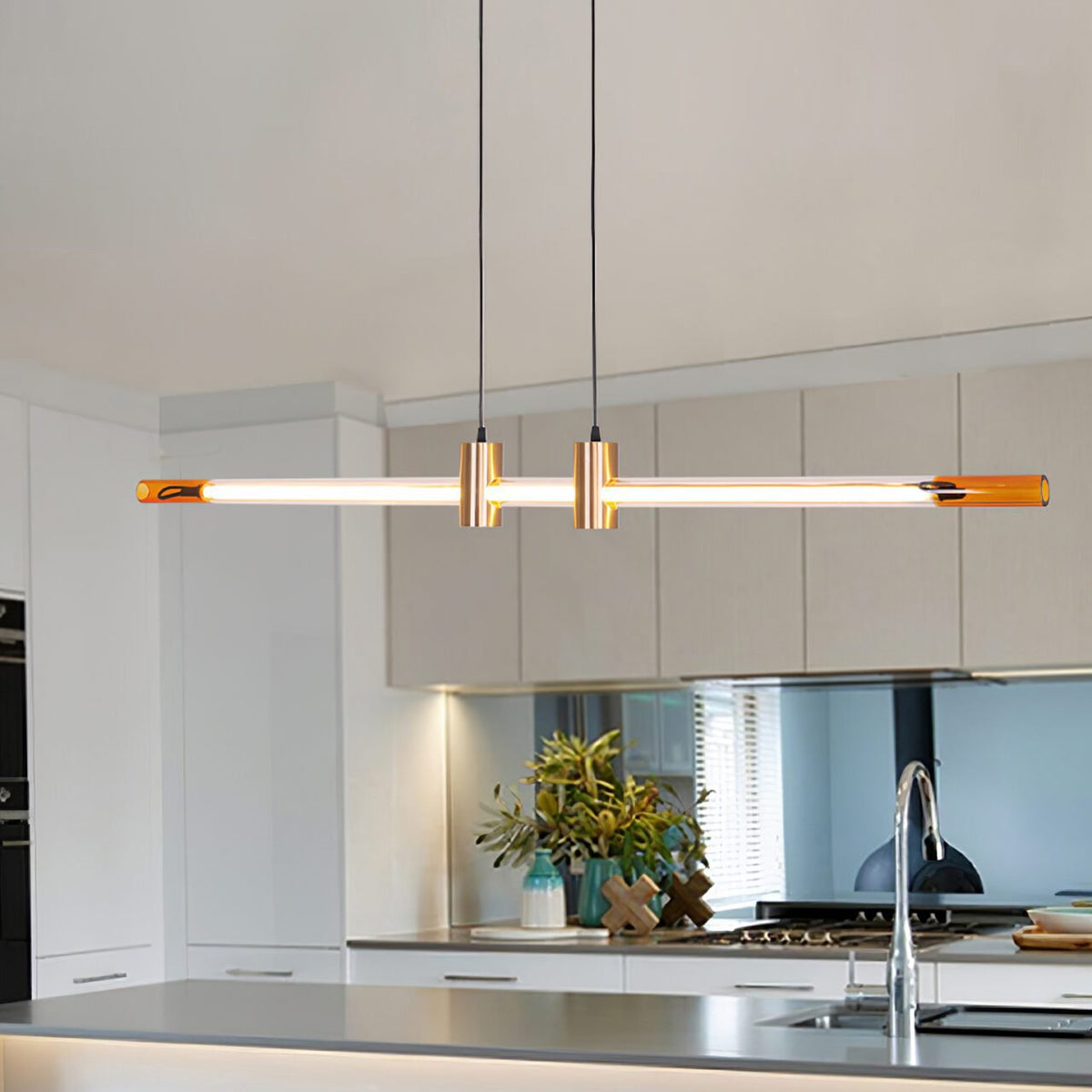 Linear Changhong Chandelier