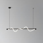 Linear Curve Island Chandelier