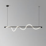 Linear Curve Island Chandelier