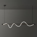 Linear Curve Island Chandelier