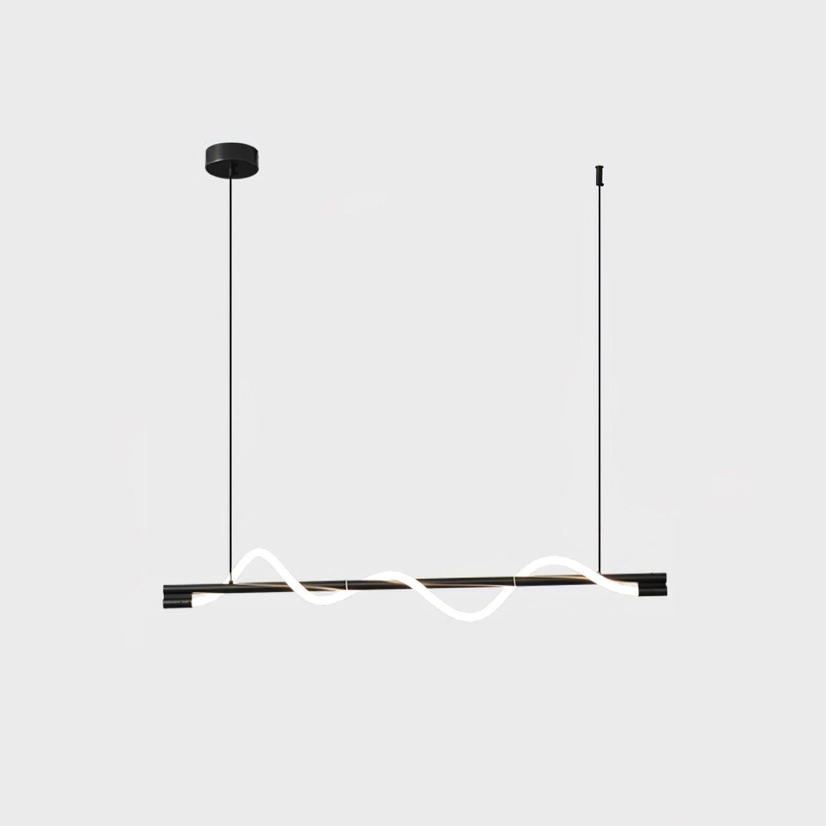 Linear Curve Island Chandelier