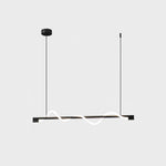 Linear Curve Island Chandelier