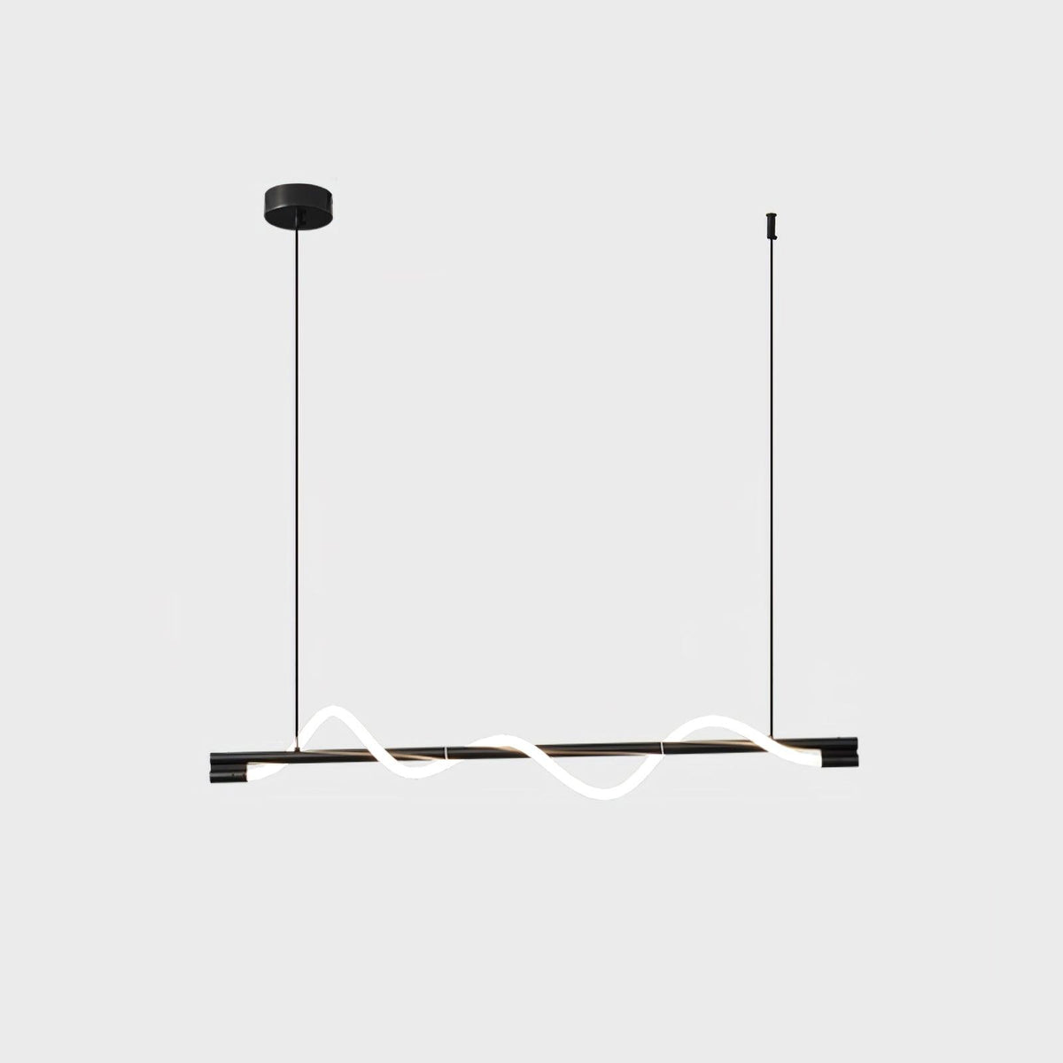Linear Curve Island Chandelier