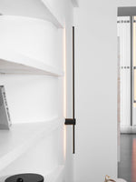 Linear LED Rechargeable Wall Sconce – Modern Minimalist Ambient Lighting