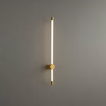 Linear LED Rechargeable Wall Sconce in Black or Copper