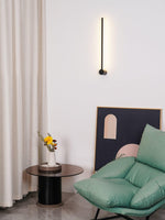 Linear LED Rechargeable Wall Sconce – Modern Minimalist Ambient Lighting