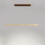 Linear Travertine Pendant Lamp