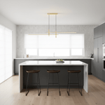 Links Linear LED Pendant Light for Kitchen Island | Modern Minimalist Ceiling Lamp