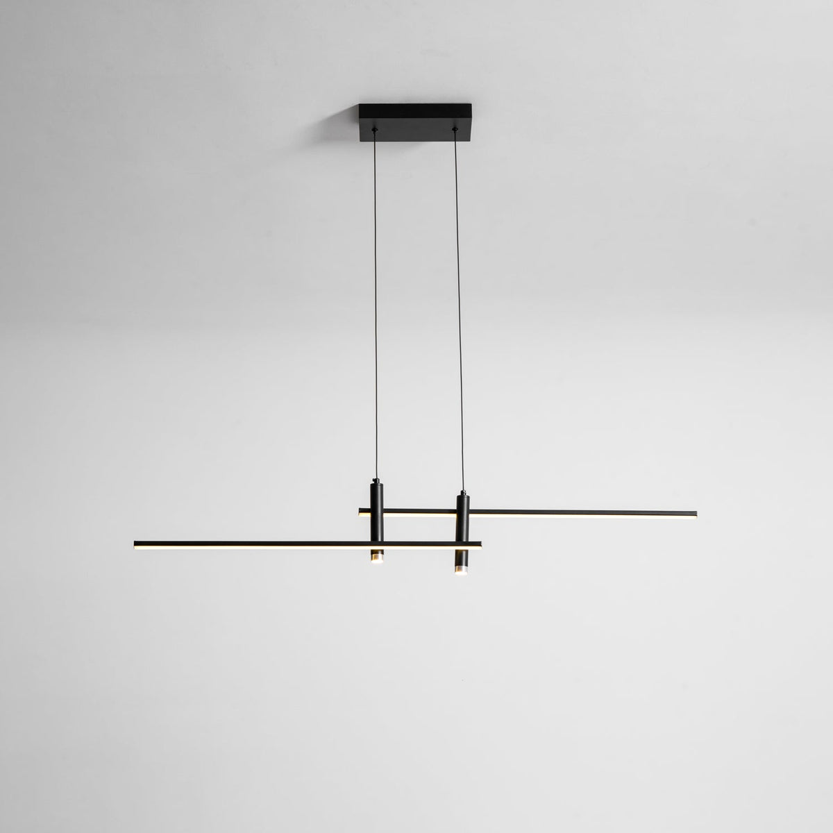 Links Linear LED Pendant Light for Kitchen Island | Modern Minimalist Ceiling Lamp