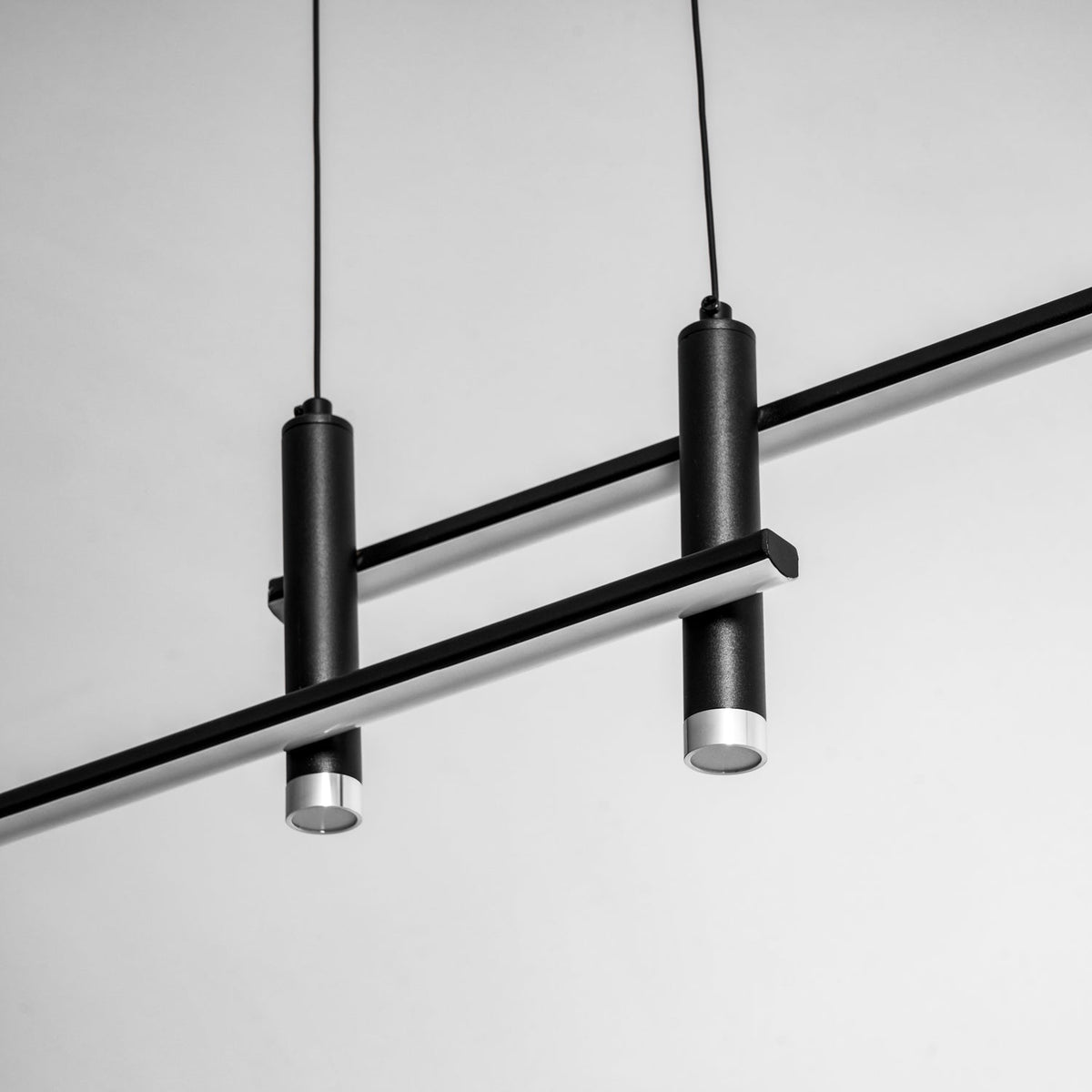 Links Linear LED Pendant Light for Kitchen Island | Modern Minimalist Ceiling Lamp