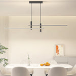Links Linear LED Pendant Light for Kitchen Island | Modern Minimalist Ceiling Lamp