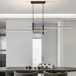 Links Linear LED Pendant Light for Kitchen Island | Modern Minimalist Ceiling Lamp