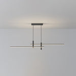 Links Linear LED Pendant Light for Kitchen Island | Modern Minimalist Ceiling Lamp