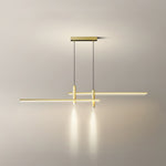 Links Linear LED Pendant Light for Kitchen Island | Modern Minimalist Ceiling Lamp