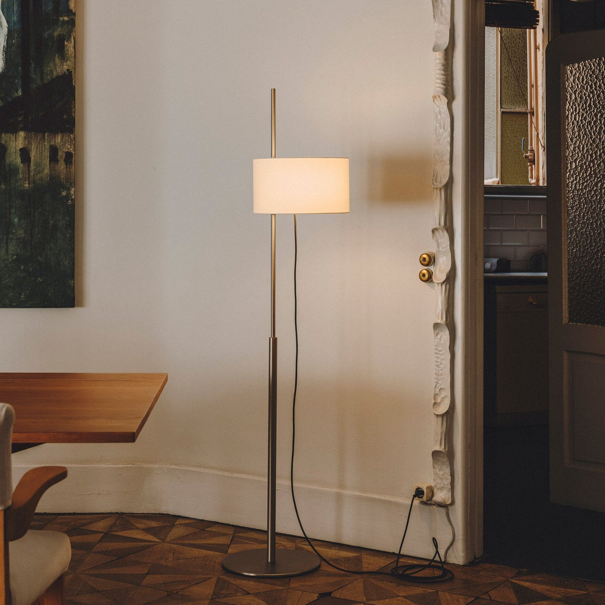 Lino Arc Floor Lamp – Modern Designer Arc Floor Light for Living Room