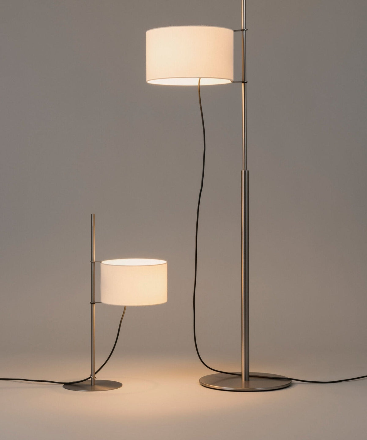 Lino Arc Table Lamp – Sculptural Brass & Fabric Designer Lamp for Modern Interiors