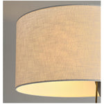 Lino Arc Table Lamp – Sculptural Brass & Fabric Designer Lamp for Modern Interiors