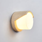 Linus Travertine Wall Sconce – Natural Stone Modern Wall Light