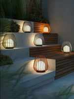 Liora Rechargeable Outdoor Lantern with LED Warm Light