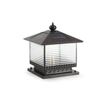 Liora Solar Pagoda Outdoor Light – Modern Architectural LED Lantern