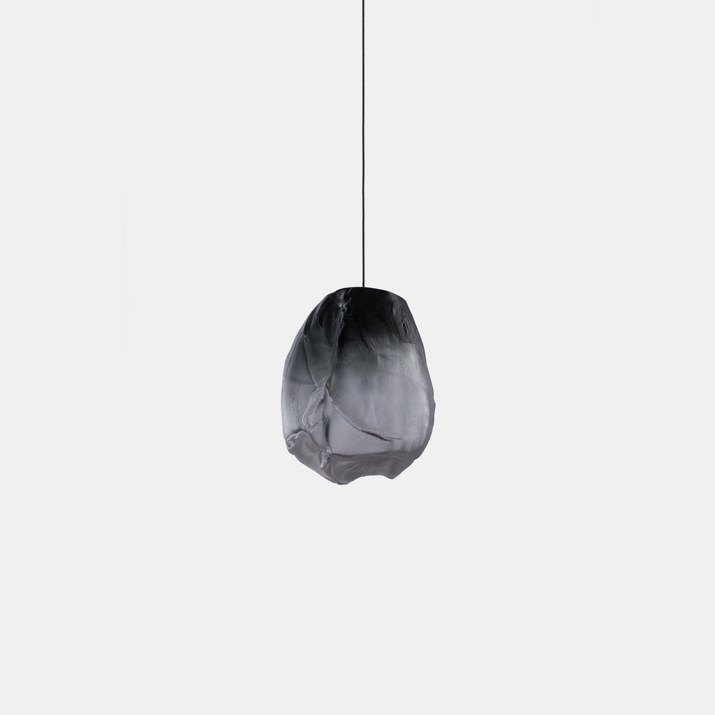 Liquid Glass Stone Pendant Light – Sculptural Blown Glass Chandelier